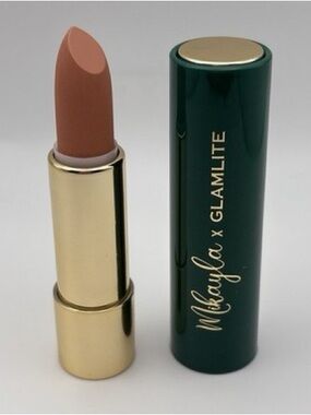 Mikayla x Glamlite nude lipstick